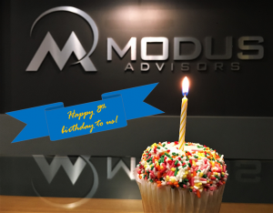 Modus Birthday With Banner